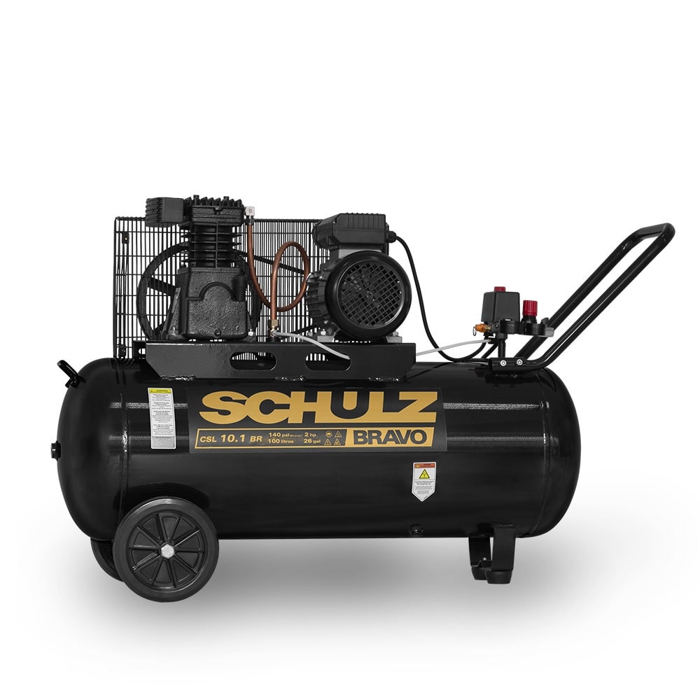 Compresor de aire de pistón Bravo CSL 10 BR / 100 2 HP