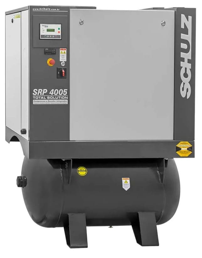 Compresor de tornillo SRP 4005E TS - 5 hp 230 litros con secador integrado