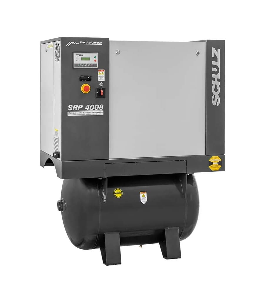 Compresor de tornillo SRP 4008E Flex R - 7,5 hp 230 litros