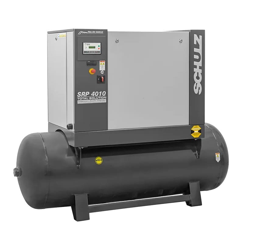 Compresor de tornillo SRP 4010E Flex TS - 10 hp 500 litros con secador integrado