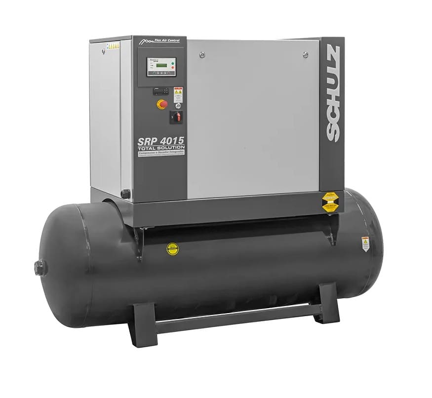 Compresor de tornillo SRP 4015E Flex TS - 15 hp 500 litros con secador integrado