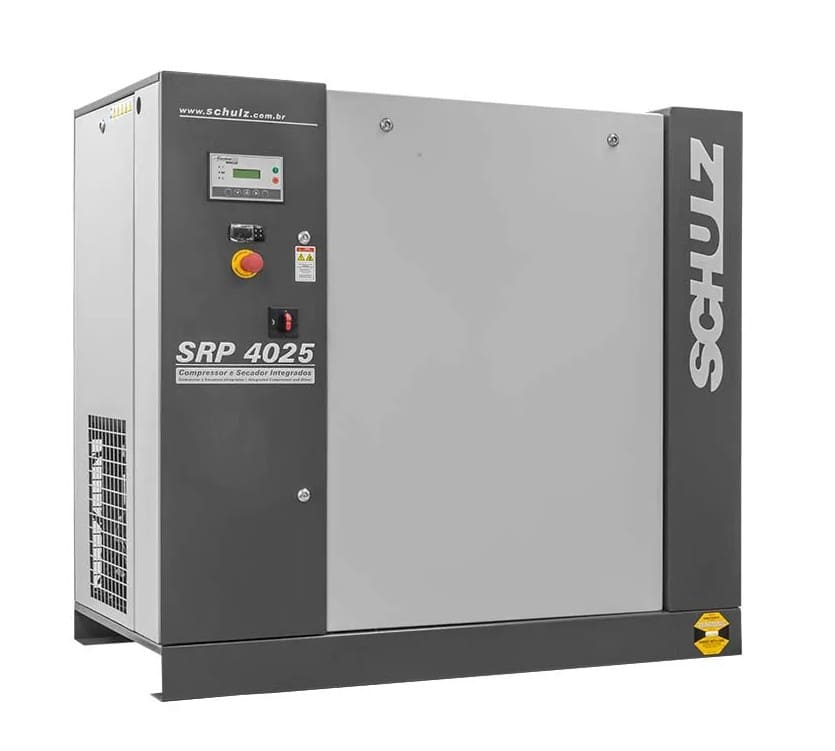 Compresor de tornillo SRP 4025E ADS - Aire directo de 25 hp con secador integrado