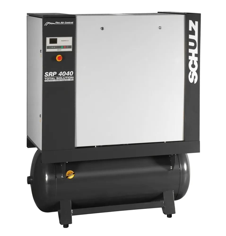 Compresor de tornillo SRP 4040E Flex TS - 40 hp 500 litros con secador integrado