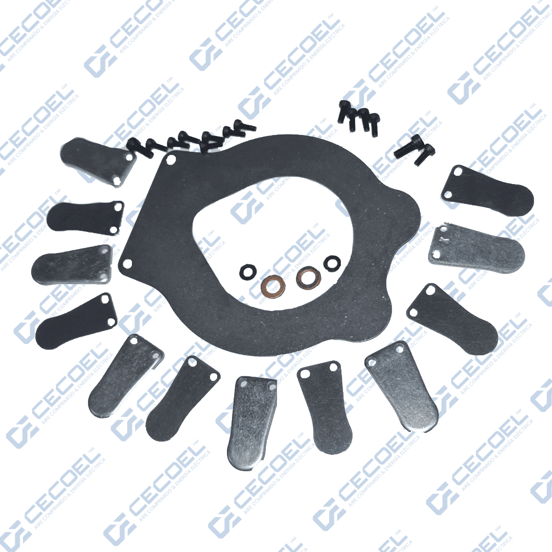 Kit de reparación para placa de válvulas de baja presión Schulz 830.0955-0 para compresor de pistón