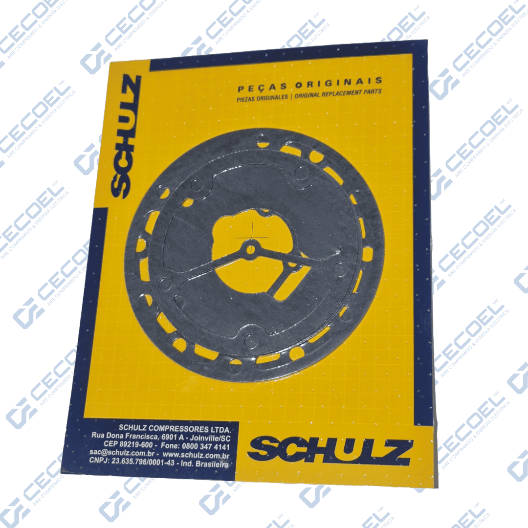 Conjunto de juntas superior genuino Schulz 830.0956-0/NA para culata de compresor MSV 30 MAX y MSV 40 MAX