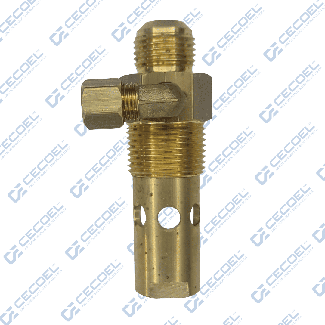 Válvula de retención check de aire de latón 3/4 pulgada Schulz 60281011/AT para tanque de compresor