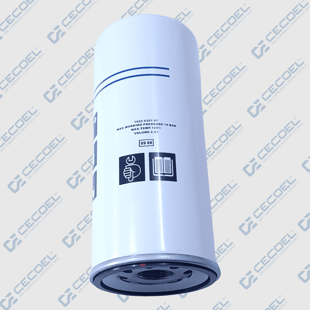 Filtro separador de aire y aceite OEM 1622 0351 01 para compresor de tornillo Atlas Copco GA