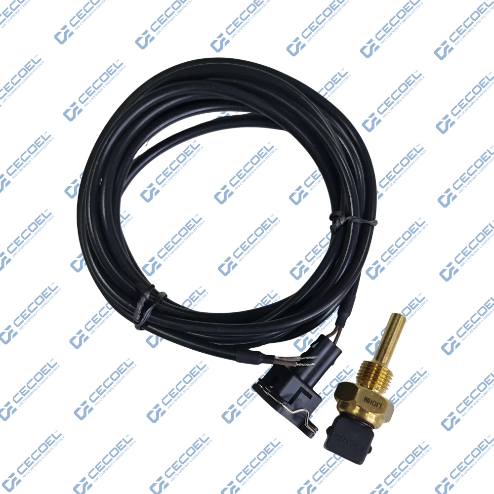 Sensor de temperatura PT100 Schulz de 14x1.5mm genuino para compresor de tornillo